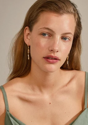 Pilgrim | Niya recycled freshwater pearl earrings gold-plated