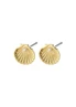 Pilgrim | Opal recycled seashell earrings gold-plated