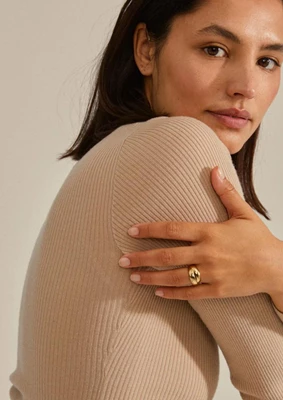 Pilgrim | Orit recycled ring gold-plated