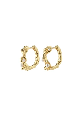 Pilgrim | Raelynn recycled earrings gold-plated