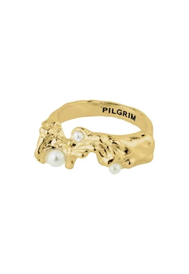 Pilgrim | Raelynn recycled ring gold-plated