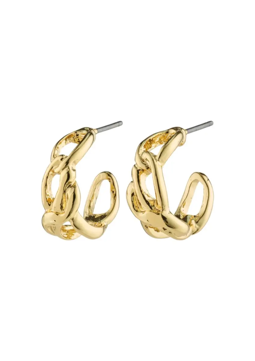 Pilgrim | Relando pearl earrings gold-plated