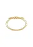 Pilgrim | Rowan crystal bracelet. 2-in-1 gold-plated