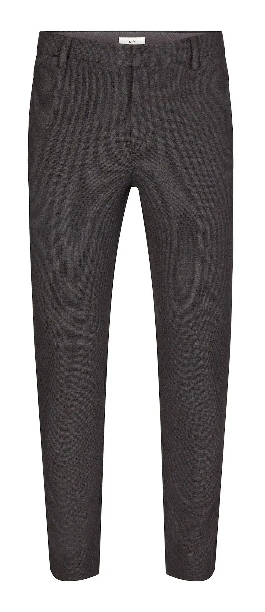 Plain | JOSH 039 NAVY BROWN GRID