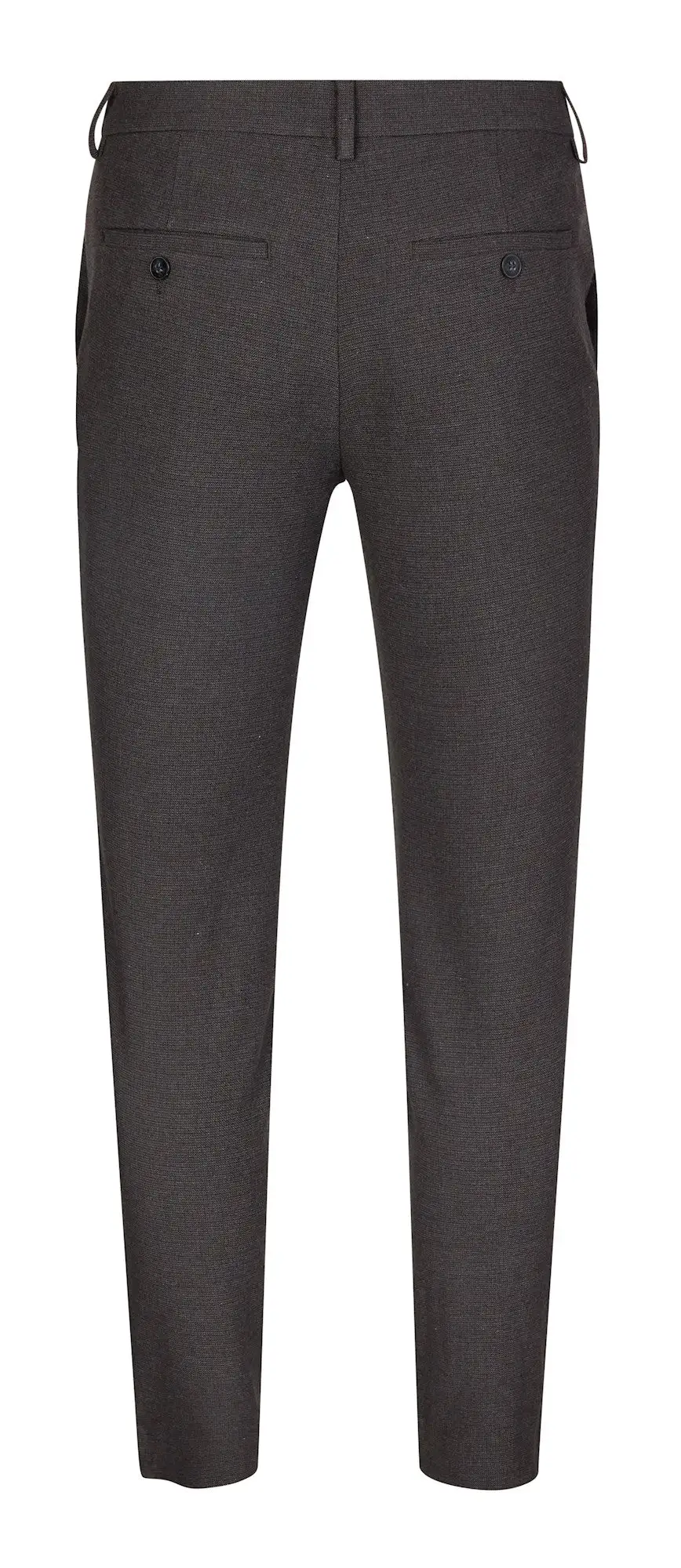 Plain | JOSH 039 NAVY BROWN GRID