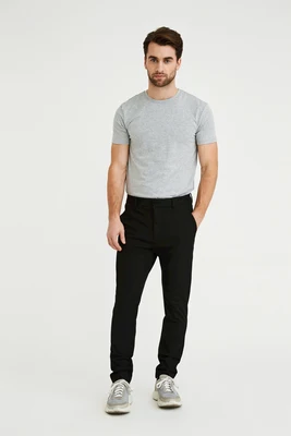 Plain | Josh 315 Black Pants