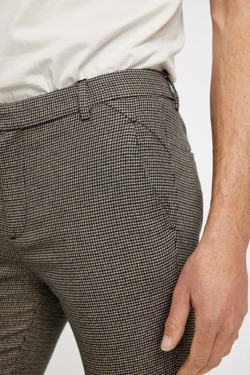 Plain | JOSH 864 BLUE ARMY MULTI CHECK