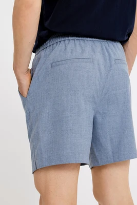 Plain | Turi shorts 025 dusty blue melange