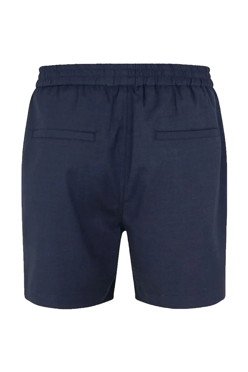 Plain | TURI SHORTS 852 30170 NAVY MELANGE