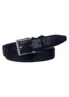 Profuomo | Belt calf leather blue