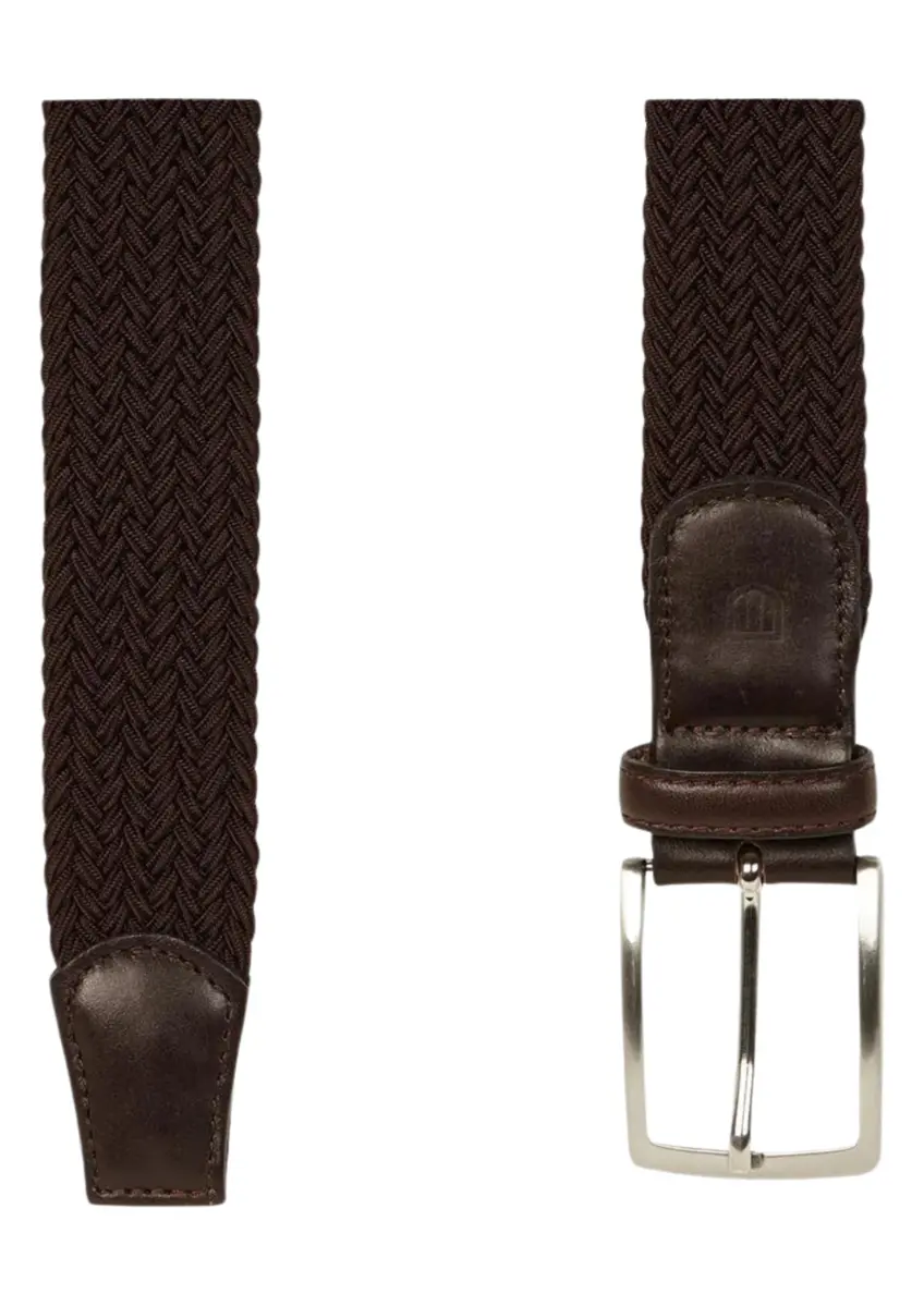 Profuomo | BELT ELASTICATED BROWN Brown