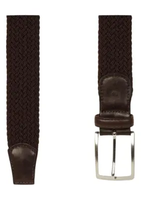 Profuomo | BELT ELASTICATED BROWN Brown