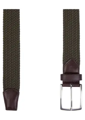 Profuomo | Belt elasticated green green