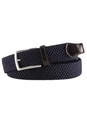 Profuomo | BELT ELASTICATED NAVY Navy