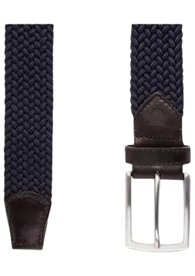 Profuomo | BELT ELASTICATED NAVY Navy