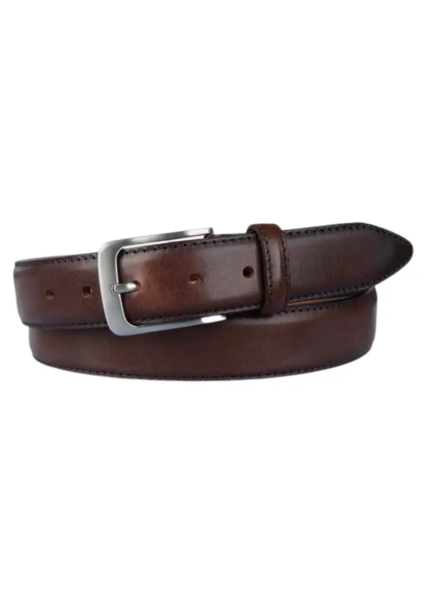 Profuomo | BELT SIDE POLISH BROWN
