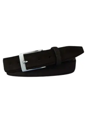 Profuomo | Belt suede brown brown