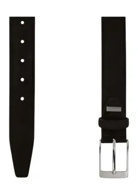 Profuomo | Belt suede brown brown