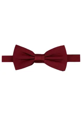 Profuomo | Bowtie silk woven bordeaux