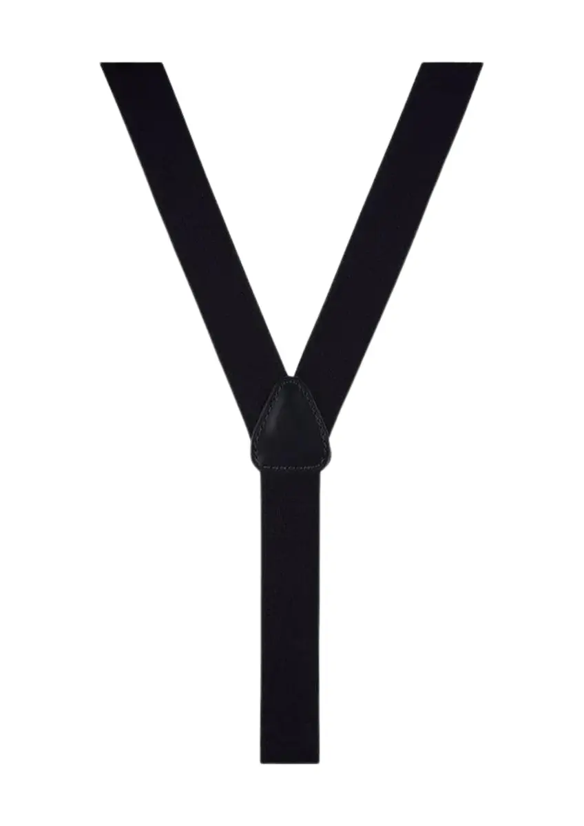 Profuomo | Braces solid navy