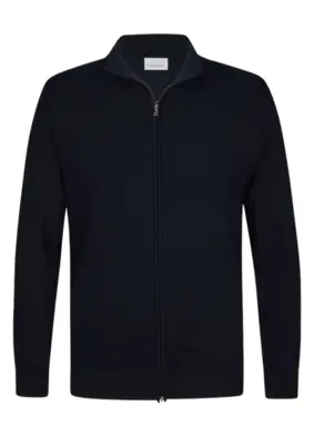 Profuomo | Cardigan full zip navy