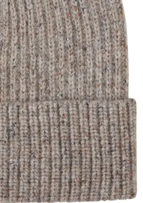 Profuomo | Hat wool polyamide grey