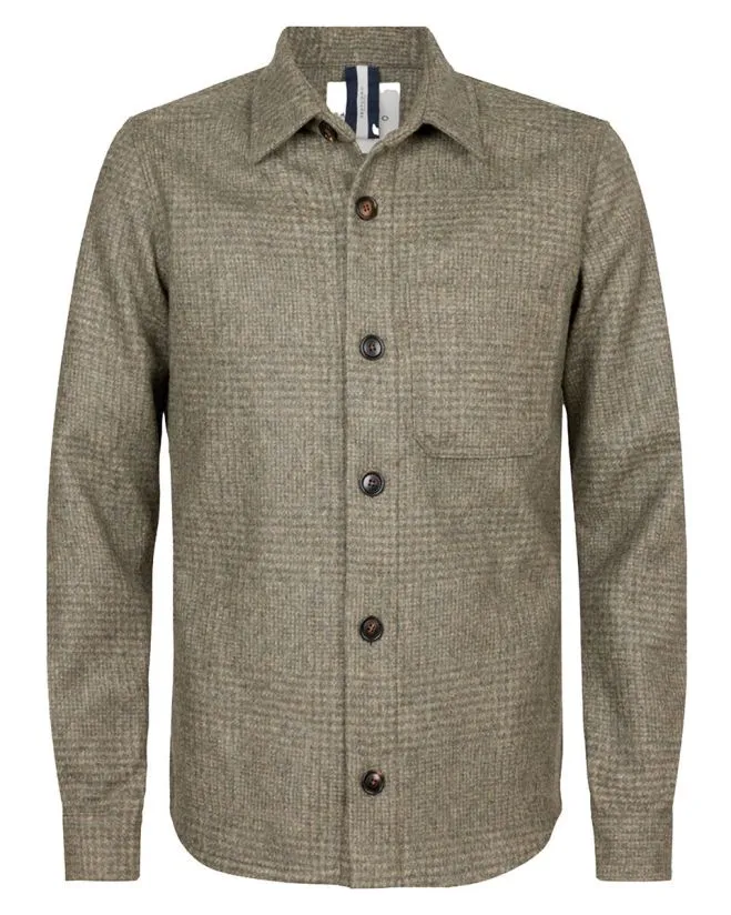 Profuomo | Overshirt check d.green
