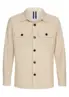 Profuomo | Overshirt knitted beige