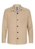 Profuomo | Overshirt open weave d.beige