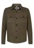 Profuomo | Overshirt texture d.brown