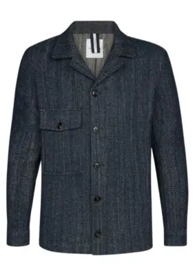 Profuomo | Overshirt twill navy