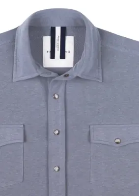 Profuomo | Overshirt western blue