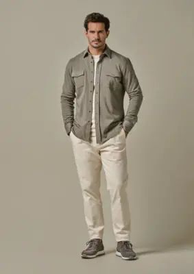 Profuomo | Overshirt western green