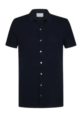 Profuomo | Polo button th ss navy