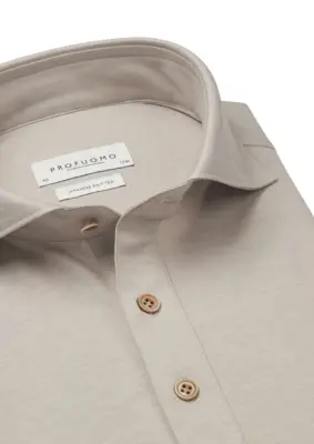 Profuomo | Polo camiche sc sf beige