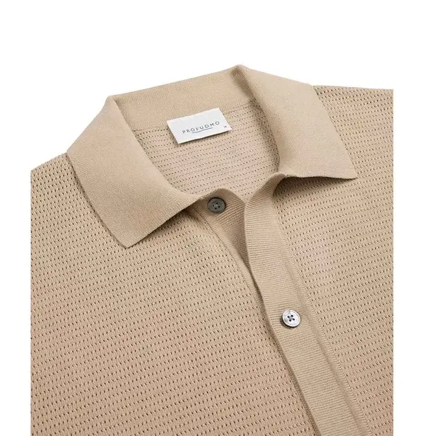 Profuomo | POLO CAMP BUT TH SS D BEIGE