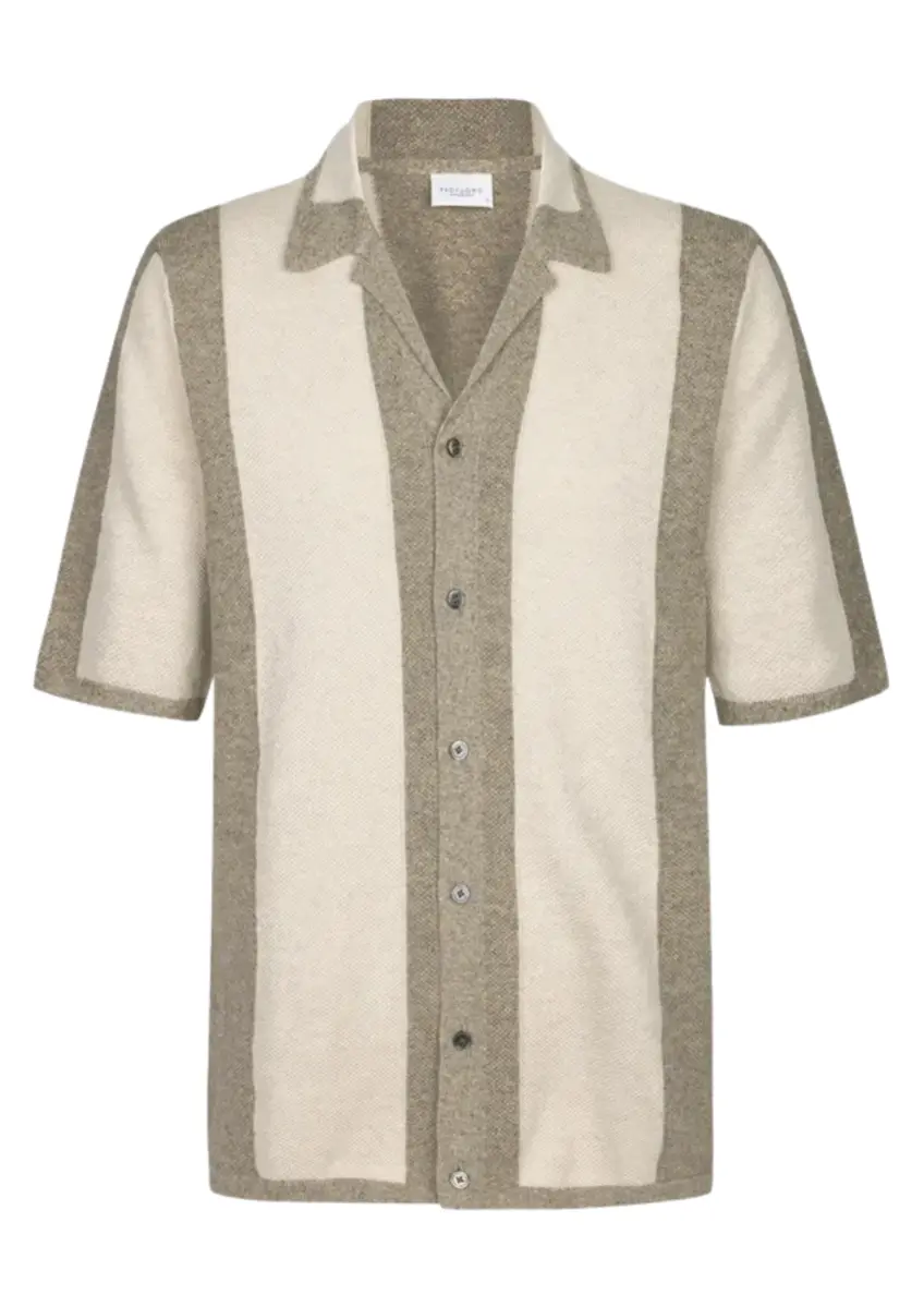 Profuomo | POLO CAMP BUTTON TH SS D BEIGE
