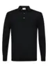 Profuomo | Polo long sleeve black