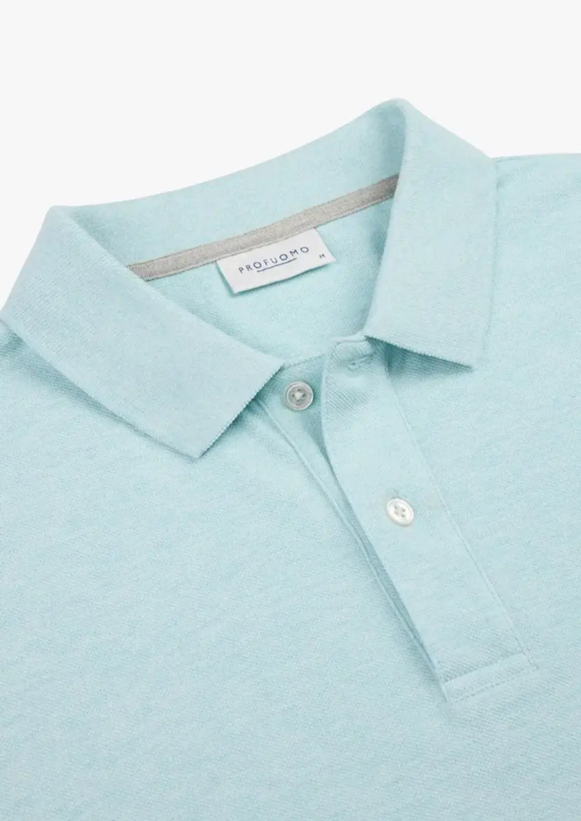 Profuomo | Polo ss aqua