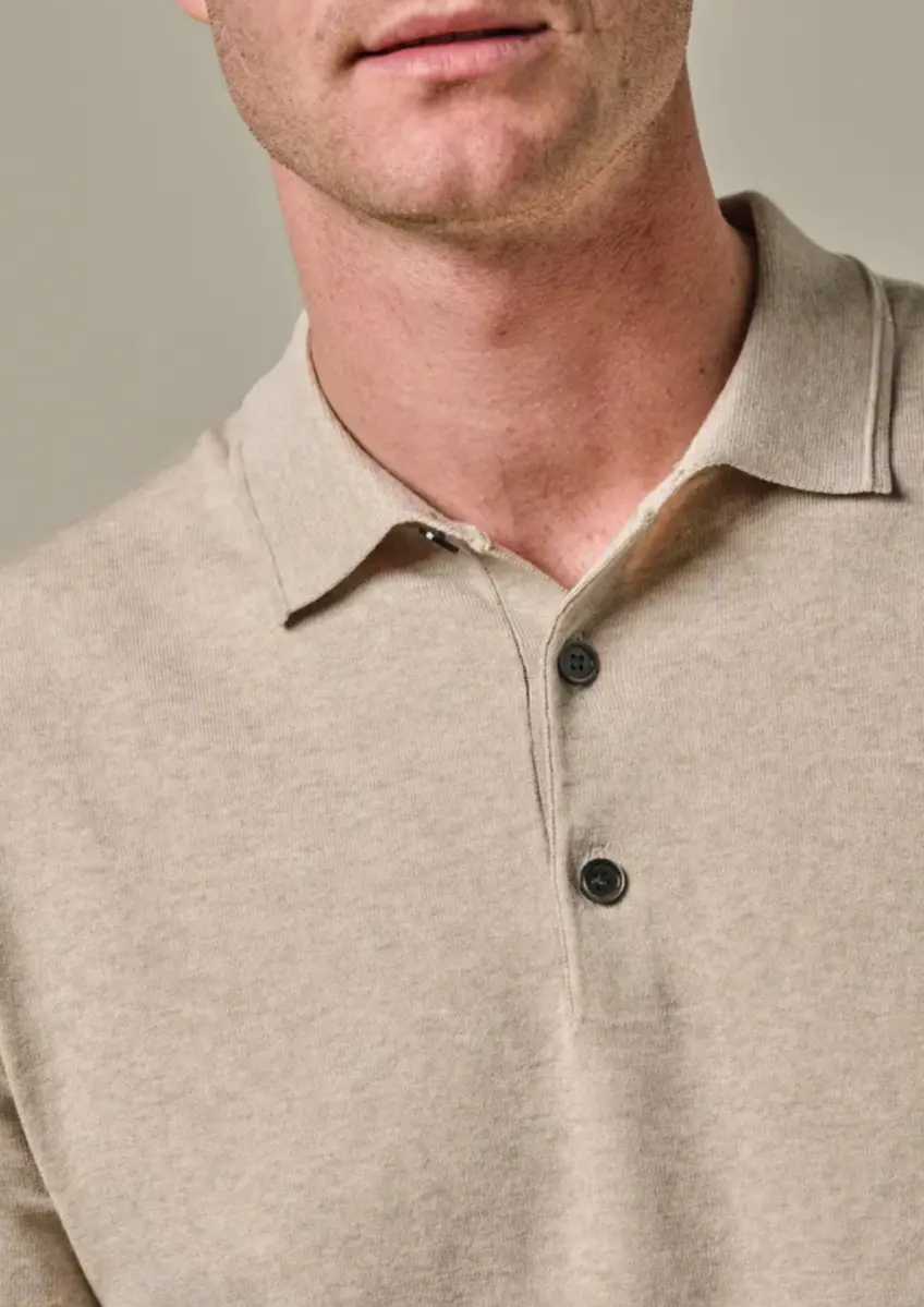 Profuomo | Polo ss beige