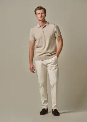 Profuomo | Polo ss beige