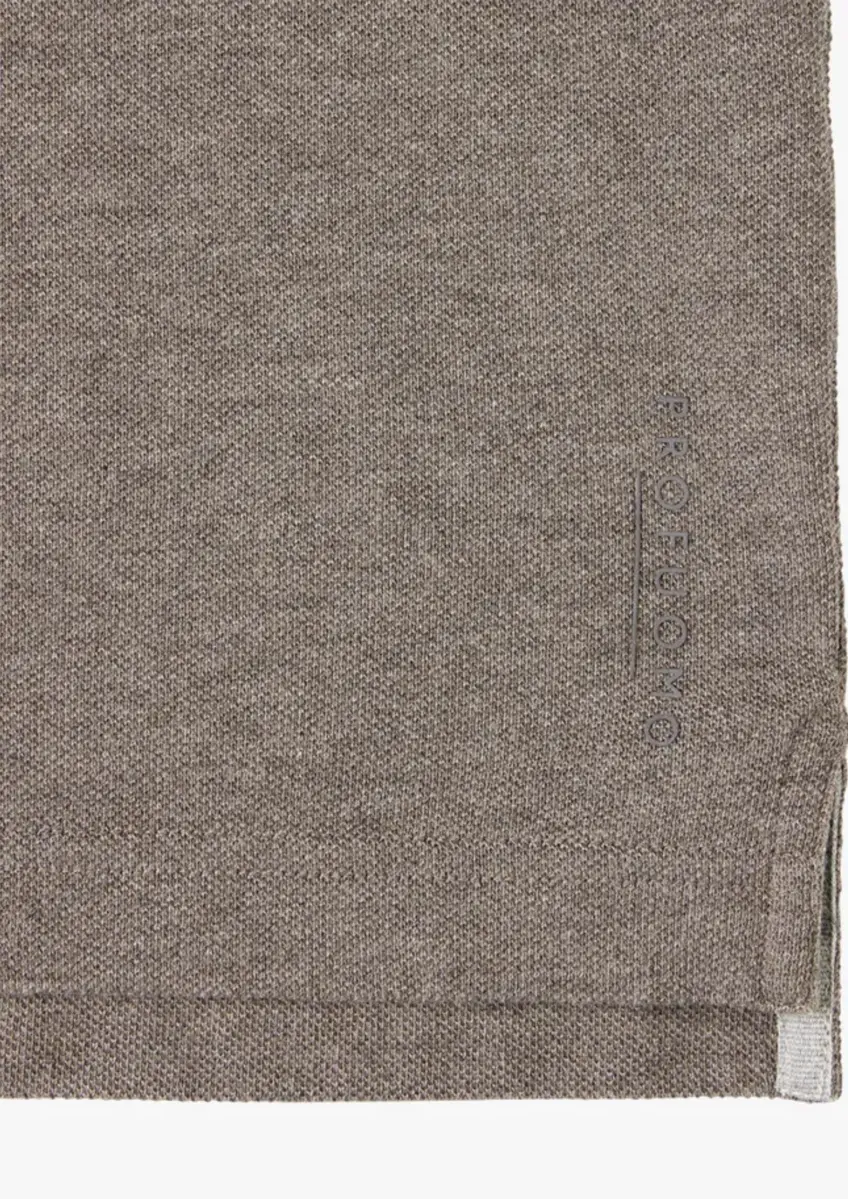 Profuomo | Polo ss brown
