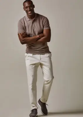 Profuomo | Polo ss brown