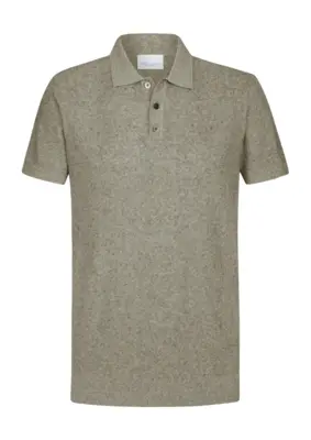 Profuomo | Polo ss dark beige