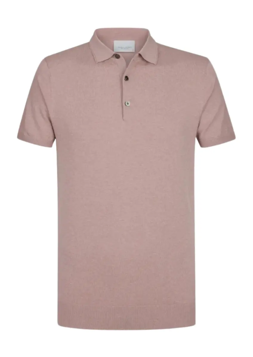 Profuomo | Polo ss dark pink