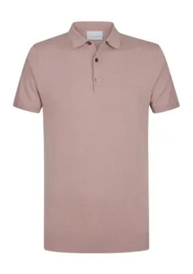 Profuomo | Polo ss dark pink