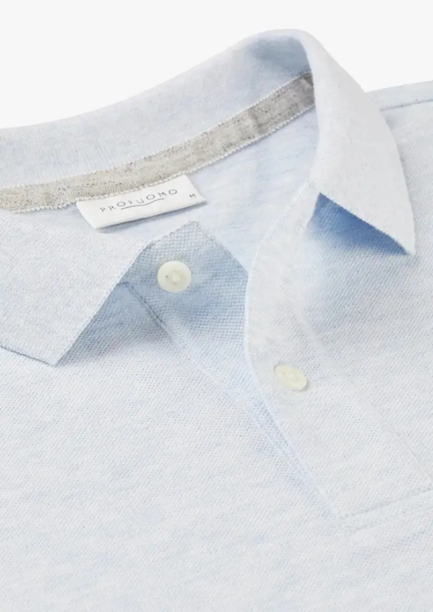 Profuomo | Polo ss light blue