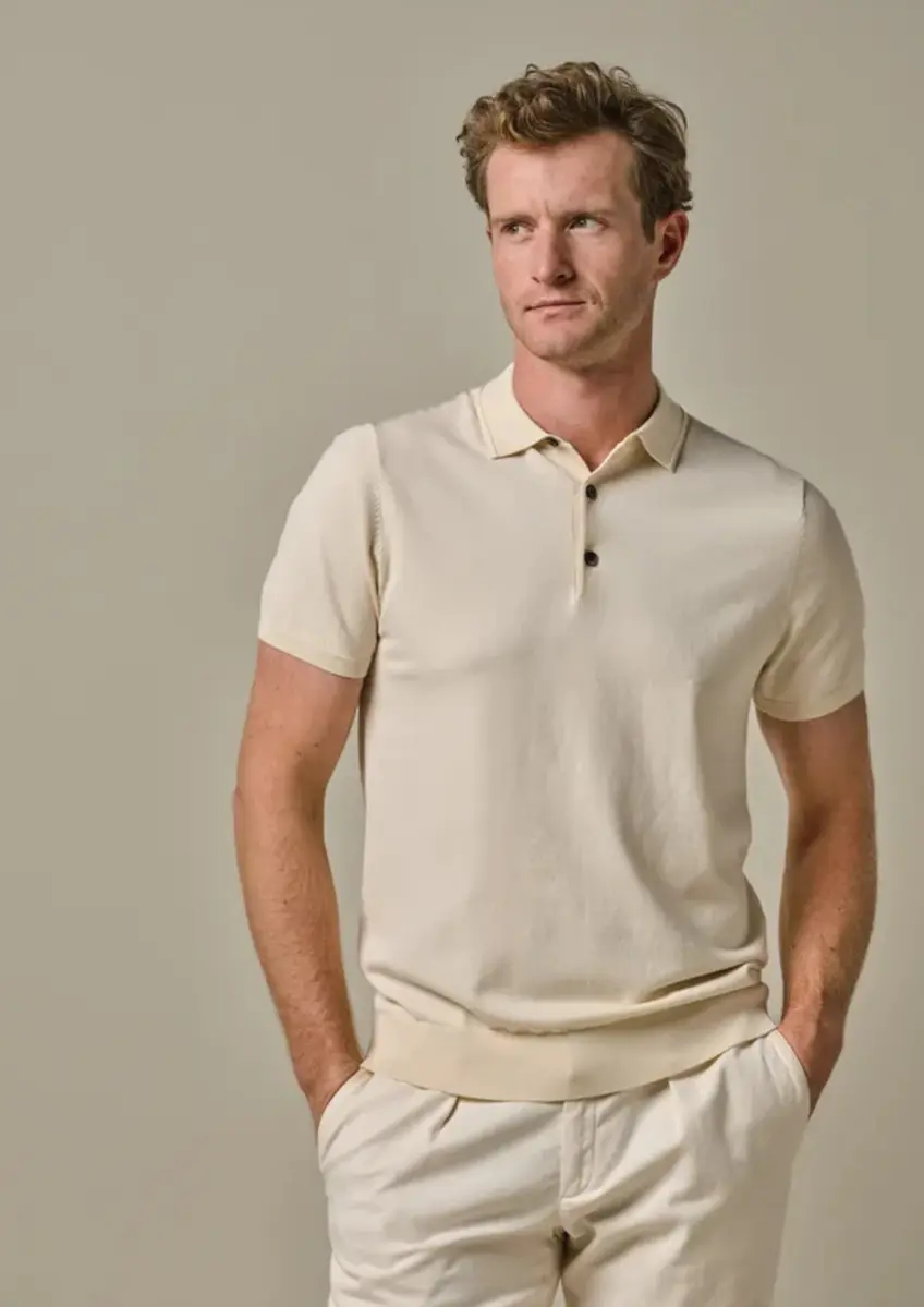 Profuomo | Polo ss off white