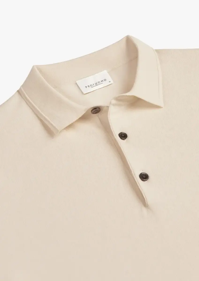 Profuomo | Polo ss off white