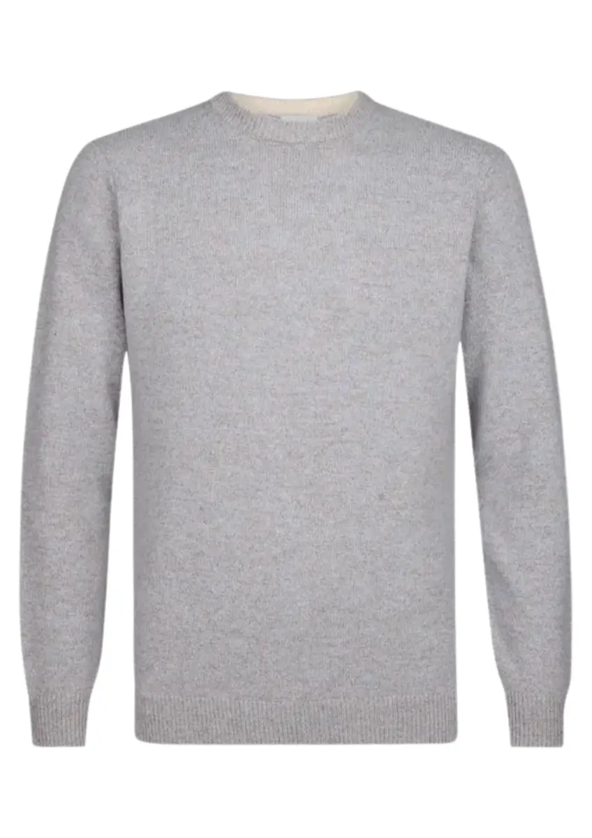 Profuomo | Pullover crew neck blue
